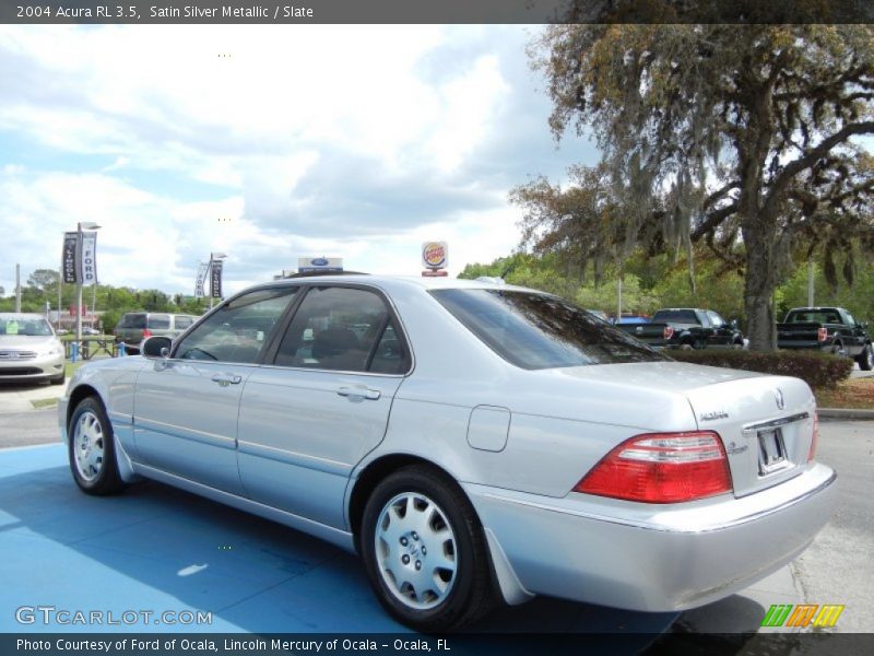 Satin Silver Metallic / Slate 2004 Acura RL 3.5
