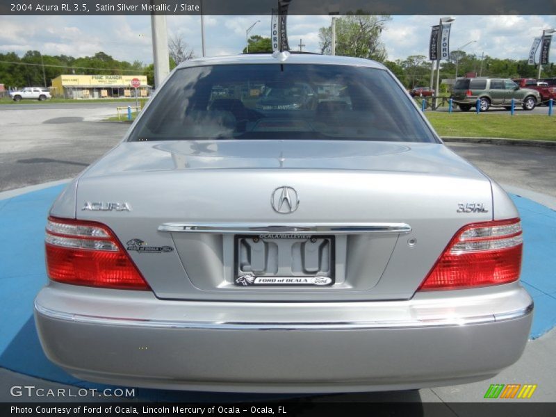 Satin Silver Metallic / Slate 2004 Acura RL 3.5