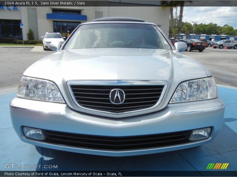 Satin Silver Metallic / Slate 2004 Acura RL 3.5