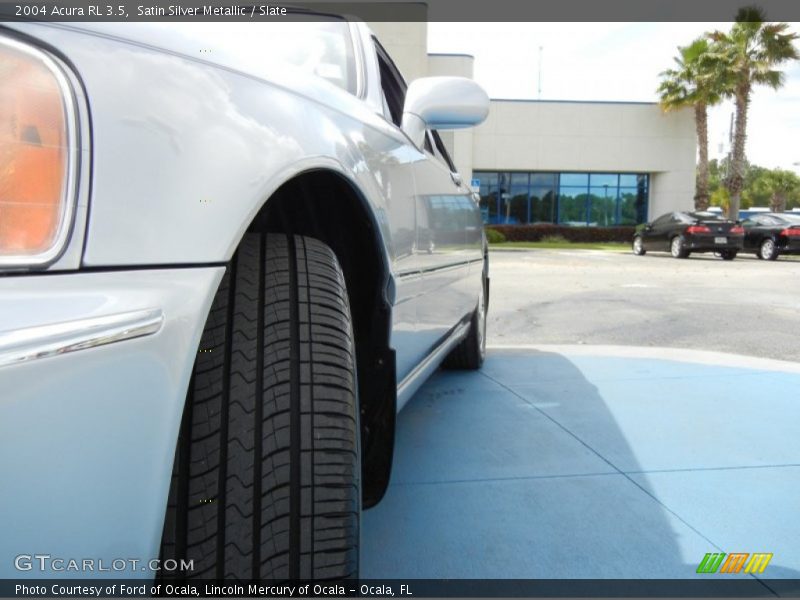 Satin Silver Metallic / Slate 2004 Acura RL 3.5