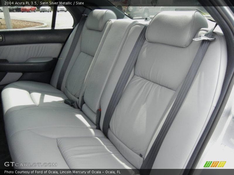 Satin Silver Metallic / Slate 2004 Acura RL 3.5