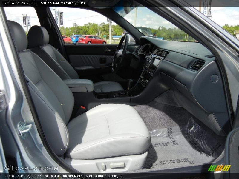 Satin Silver Metallic / Slate 2004 Acura RL 3.5