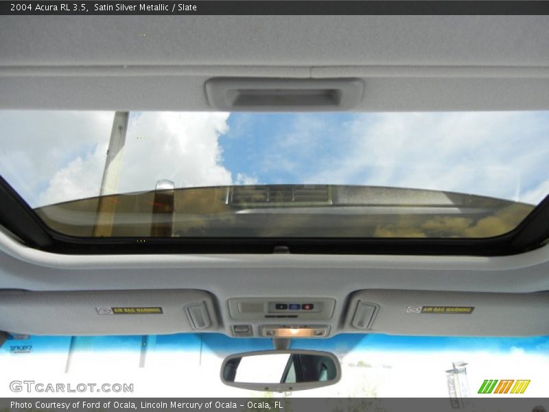 Satin Silver Metallic / Slate 2004 Acura RL 3.5