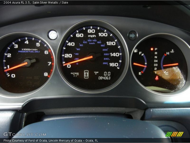  2004 RL 3.5 3.5 Gauges