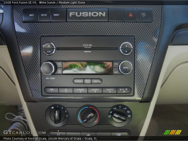 Audio System of 2008 Fusion SE V6