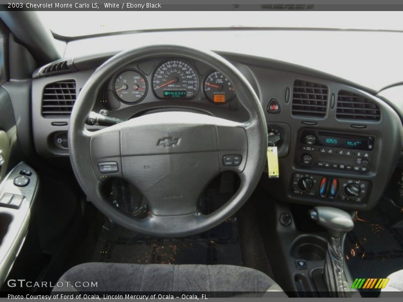 Dashboard of 2003 Monte Carlo LS