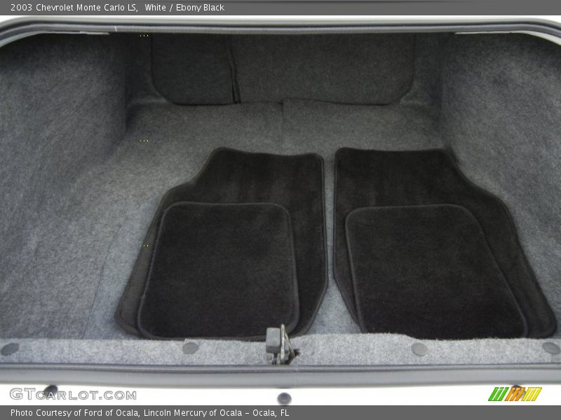 White / Ebony Black 2003 Chevrolet Monte Carlo LS