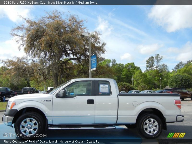  2010 F150 XL SuperCab Ingot Silver Metallic