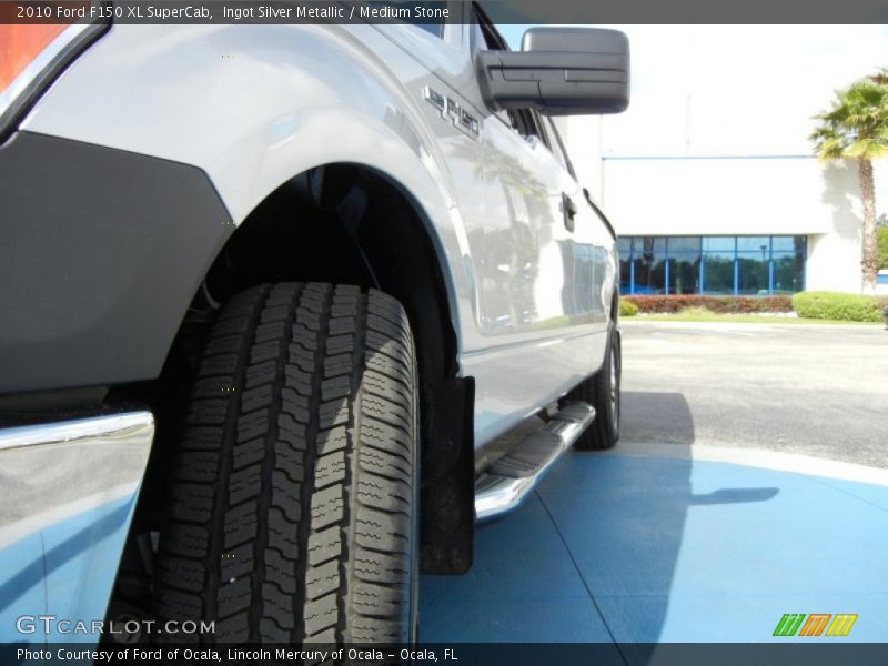Ingot Silver Metallic / Medium Stone 2010 Ford F150 XL SuperCab