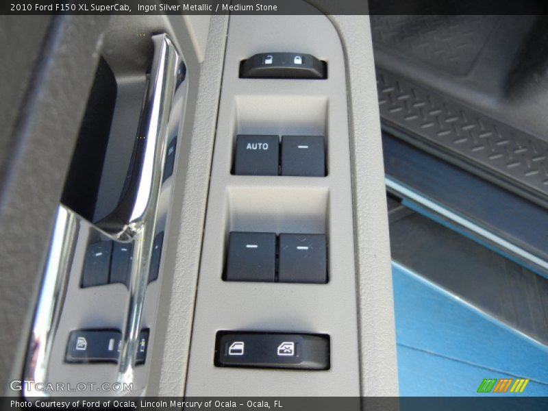 Ingot Silver Metallic / Medium Stone 2010 Ford F150 XL SuperCab