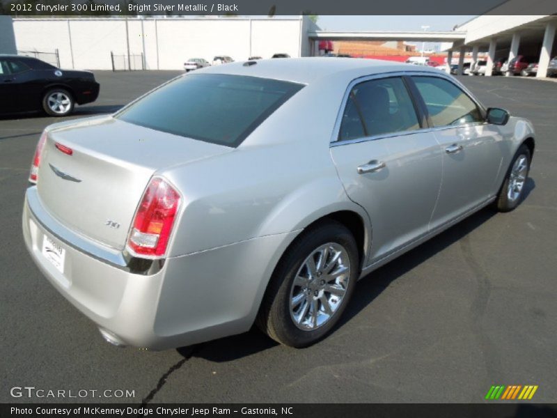 Bright Silver Metallic / Black 2012 Chrysler 300 Limited