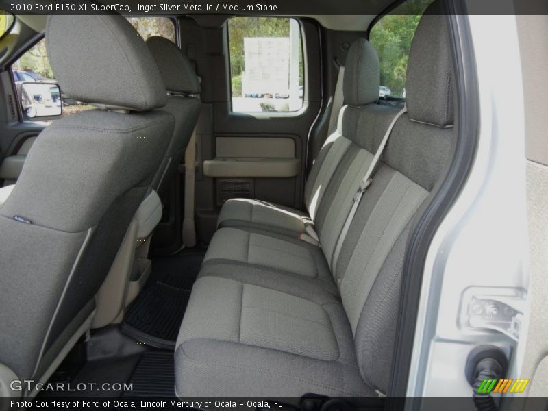 Ingot Silver Metallic / Medium Stone 2010 Ford F150 XL SuperCab