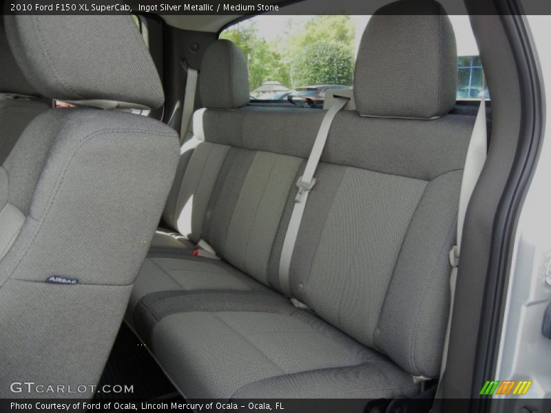 Ingot Silver Metallic / Medium Stone 2010 Ford F150 XL SuperCab