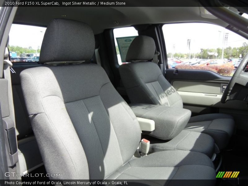 Ingot Silver Metallic / Medium Stone 2010 Ford F150 XL SuperCab