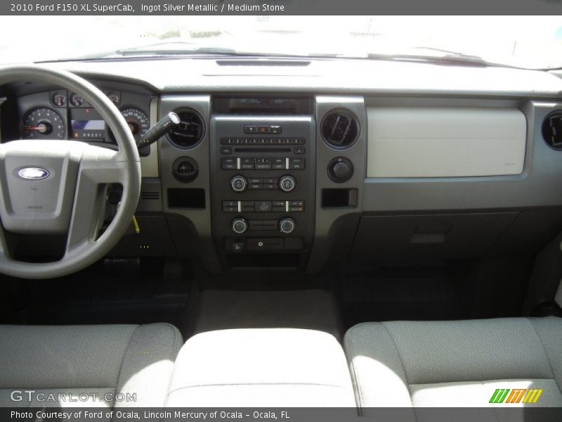 Ingot Silver Metallic / Medium Stone 2010 Ford F150 XL SuperCab