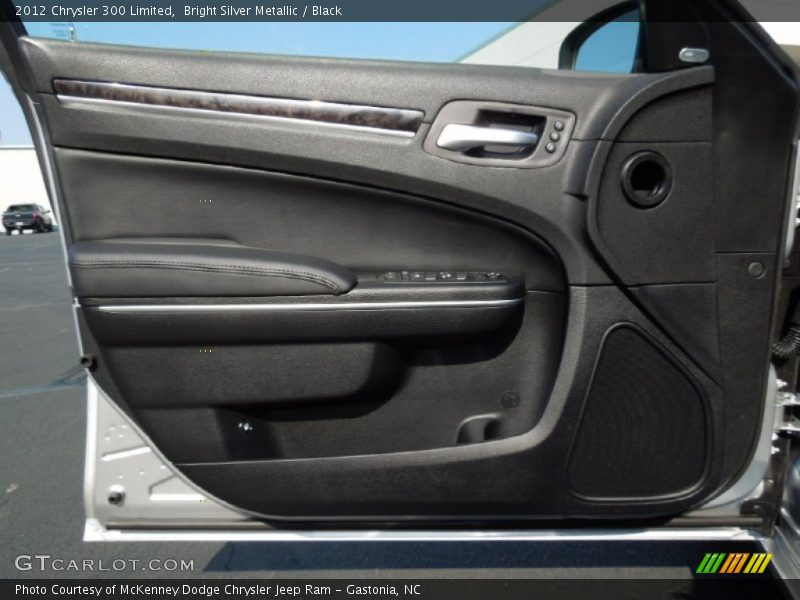 Bright Silver Metallic / Black 2012 Chrysler 300 Limited