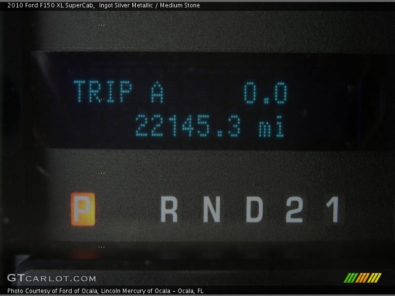 Ingot Silver Metallic / Medium Stone 2010 Ford F150 XL SuperCab
