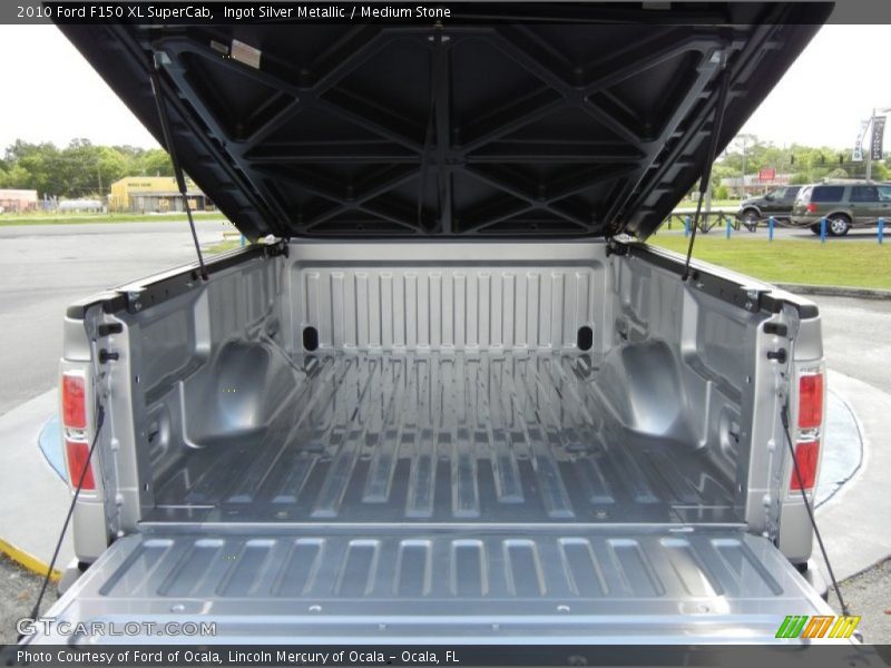 Ingot Silver Metallic / Medium Stone 2010 Ford F150 XL SuperCab