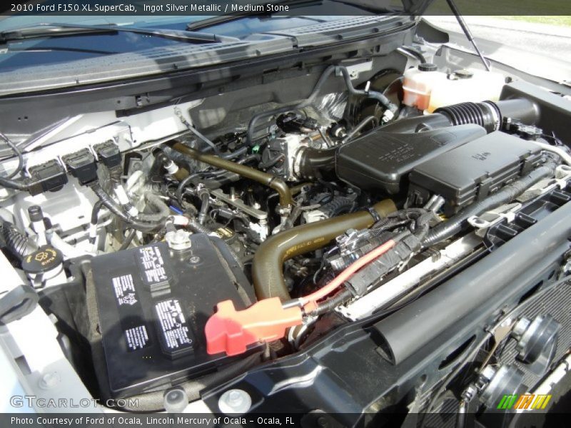 Ingot Silver Metallic / Medium Stone 2010 Ford F150 XL SuperCab