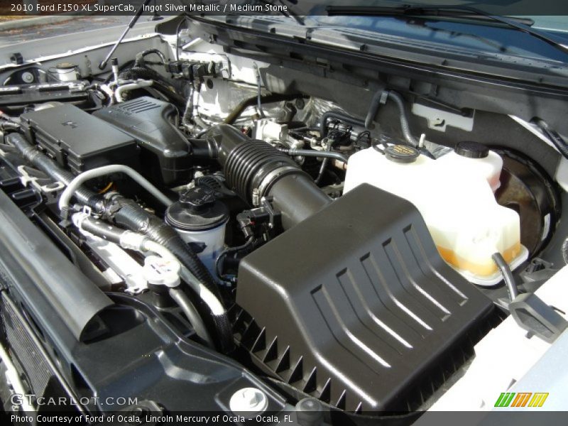 Ingot Silver Metallic / Medium Stone 2010 Ford F150 XL SuperCab