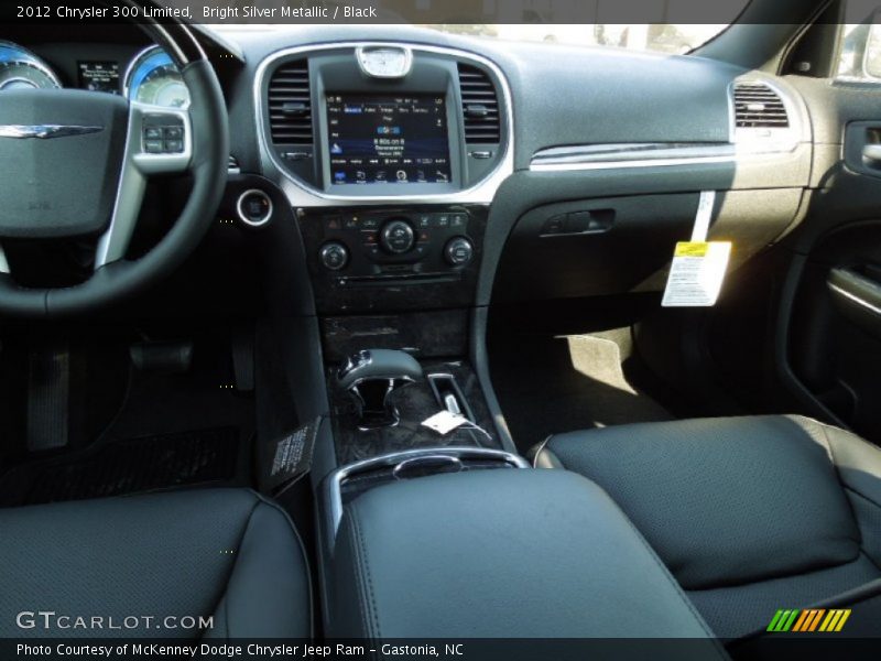 Bright Silver Metallic / Black 2012 Chrysler 300 Limited