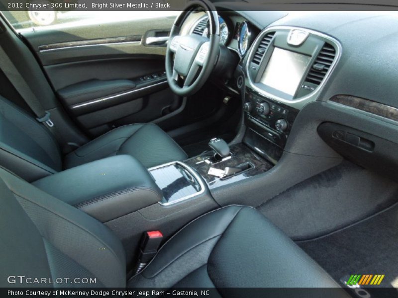 Bright Silver Metallic / Black 2012 Chrysler 300 Limited