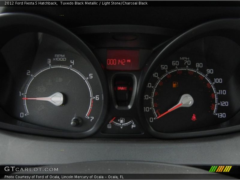  2012 Fiesta S Hatchback S Hatchback Gauges
