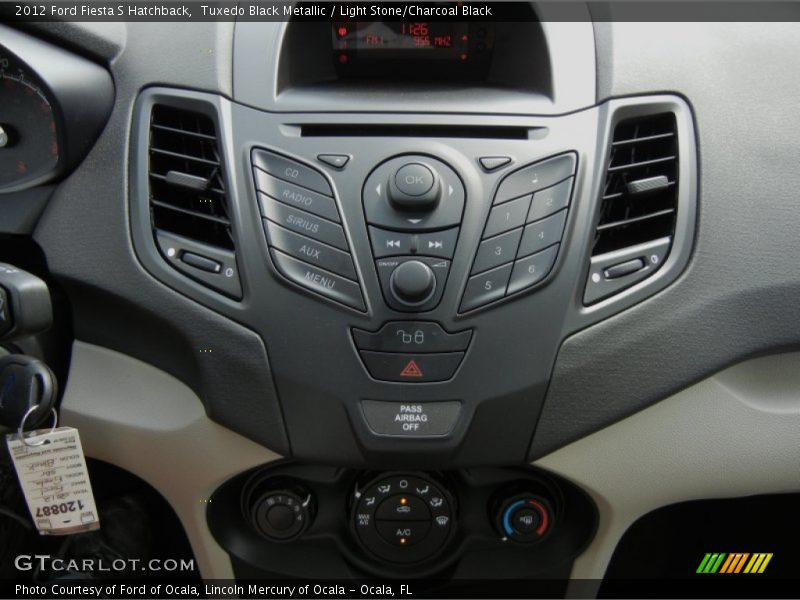 Controls of 2012 Fiesta S Hatchback