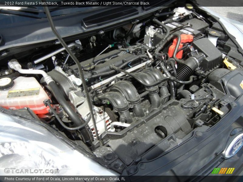  2012 Fiesta S Hatchback Engine - 1.6 Liter DOHC 16-Valve Ti-VCT Duratec 4 Cylinder