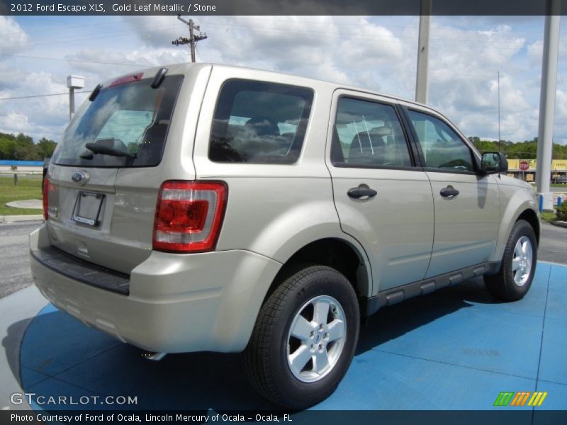 Gold Leaf Metallic / Stone 2012 Ford Escape XLS