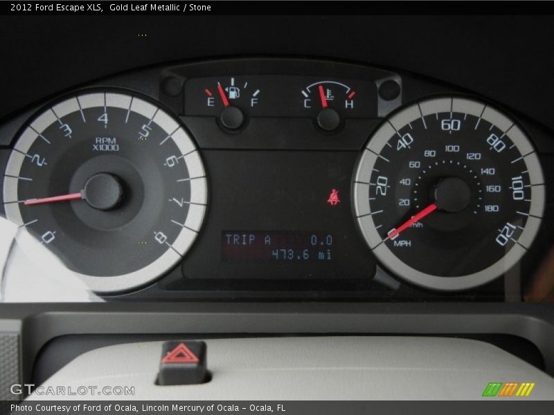 Gold Leaf Metallic / Stone 2012 Ford Escape XLS