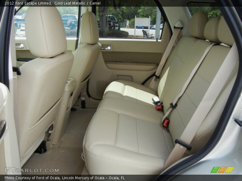 Gold Leaf Metallic / Camel 2012 Ford Escape Limited