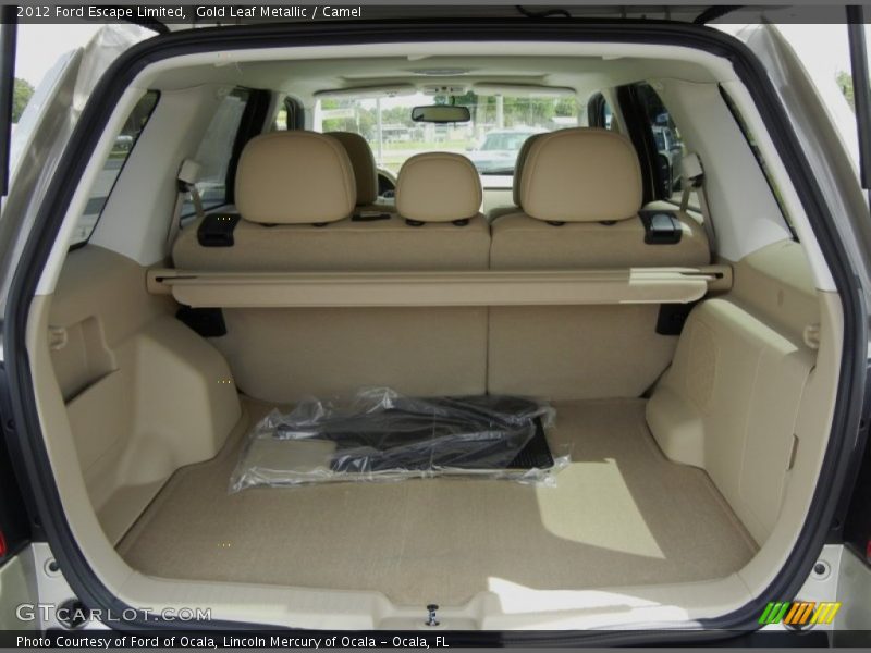 Gold Leaf Metallic / Camel 2012 Ford Escape Limited