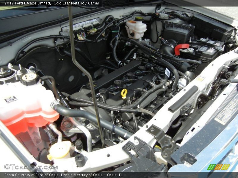 Gold Leaf Metallic / Camel 2012 Ford Escape Limited