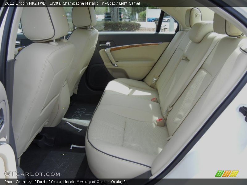Crystal Champagne Metallic Tri-Coat / Light Camel 2012 Lincoln MKZ FWD