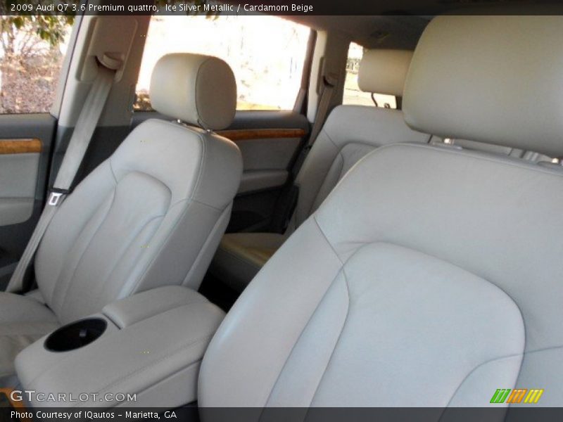 Ice Silver Metallic / Cardamom Beige 2009 Audi Q7 3.6 Premium quattro