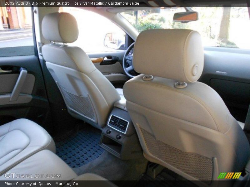 Ice Silver Metallic / Cardamom Beige 2009 Audi Q7 3.6 Premium quattro