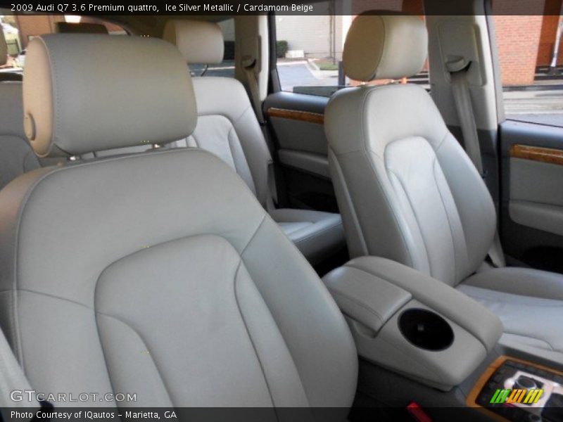 Ice Silver Metallic / Cardamom Beige 2009 Audi Q7 3.6 Premium quattro