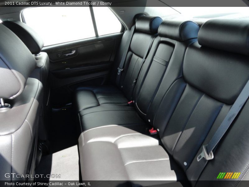 White Diamond Tricoat / Ebony 2011 Cadillac DTS Luxury