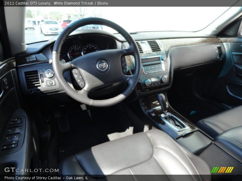 Dashboard of 2011 DTS Luxury