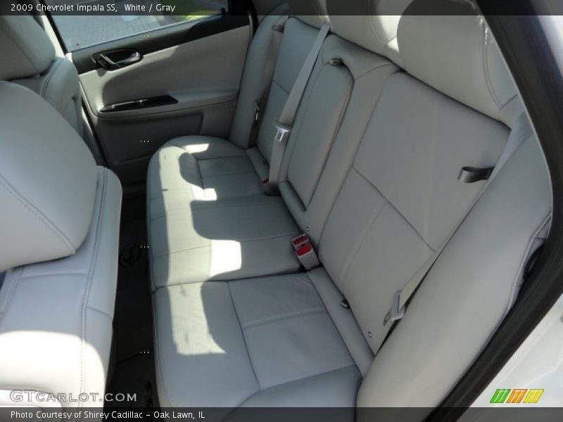 White / Gray 2009 Chevrolet Impala SS