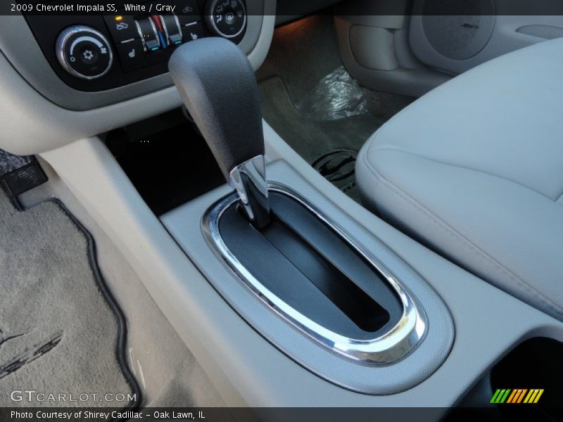 White / Gray 2009 Chevrolet Impala SS