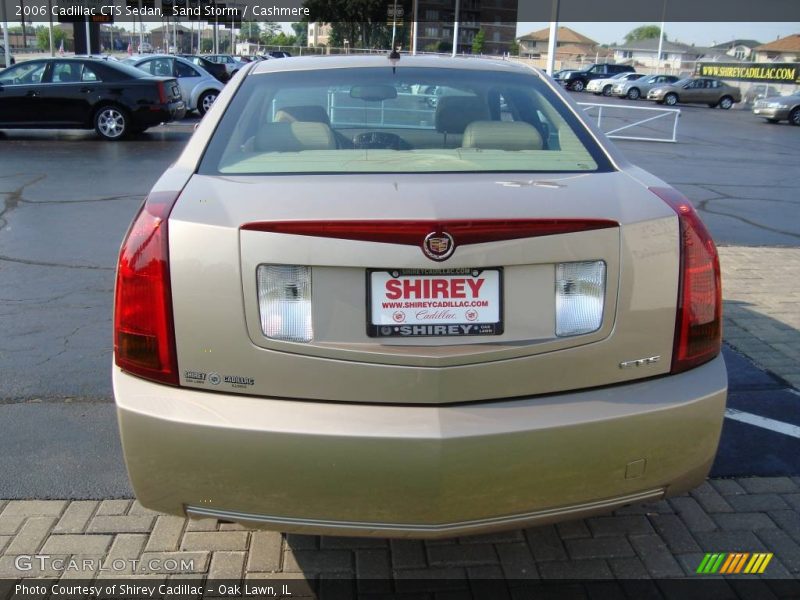 Sand Storm / Cashmere 2006 Cadillac CTS Sedan