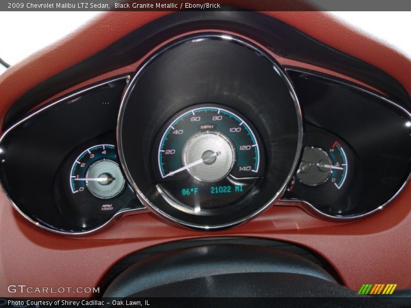  2009 Malibu LTZ Sedan LTZ Sedan Gauges