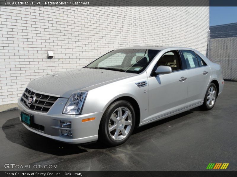 Radiant Silver / Cashmere 2009 Cadillac STS V8