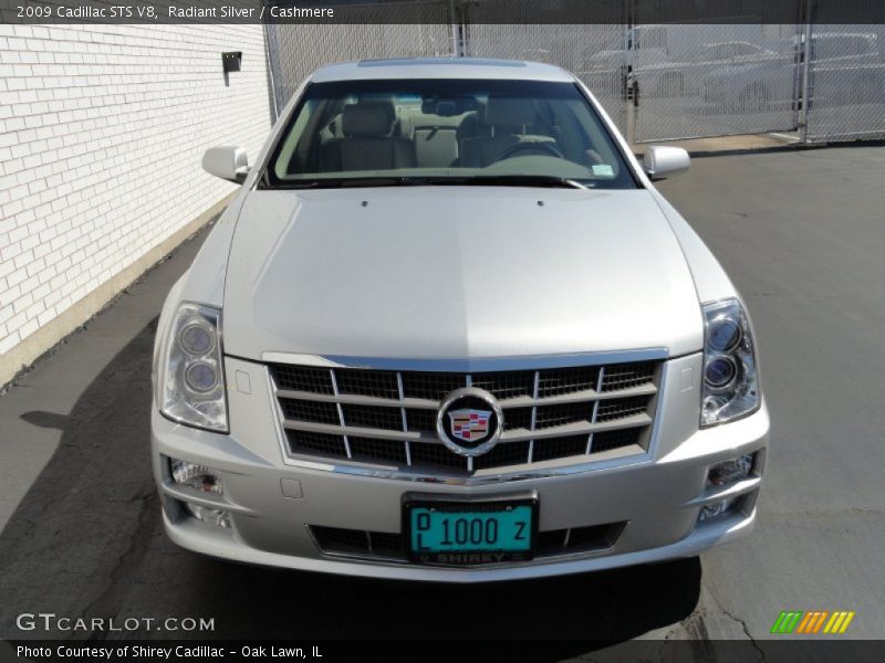 Radiant Silver / Cashmere 2009 Cadillac STS V8