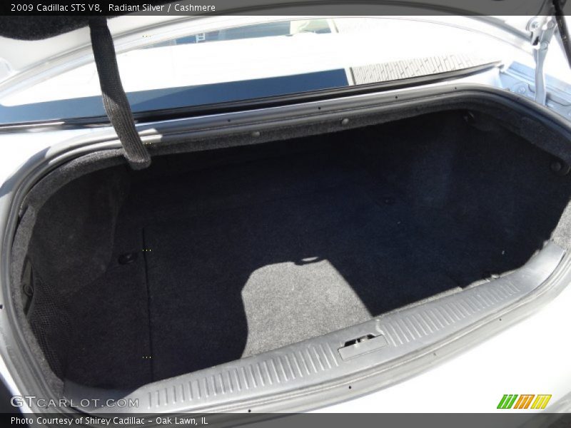 Radiant Silver / Cashmere 2009 Cadillac STS V8