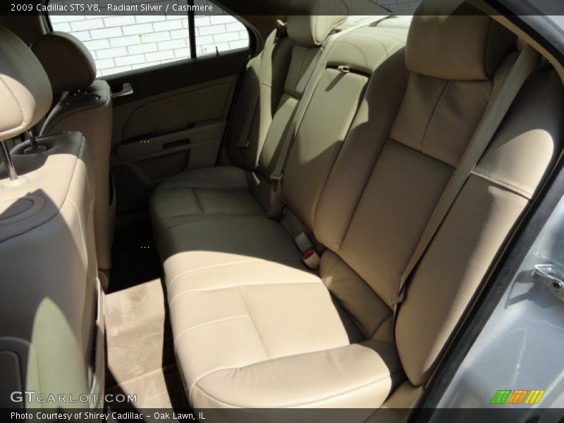 Radiant Silver / Cashmere 2009 Cadillac STS V8