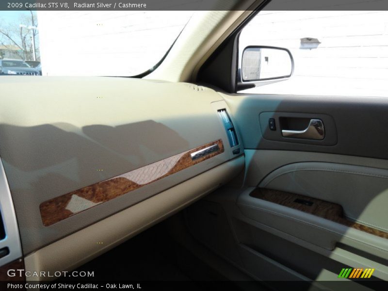 Radiant Silver / Cashmere 2009 Cadillac STS V8