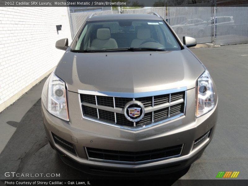 Mocha Steel Metallic / Shale/Brownstone 2012 Cadillac SRX Luxury